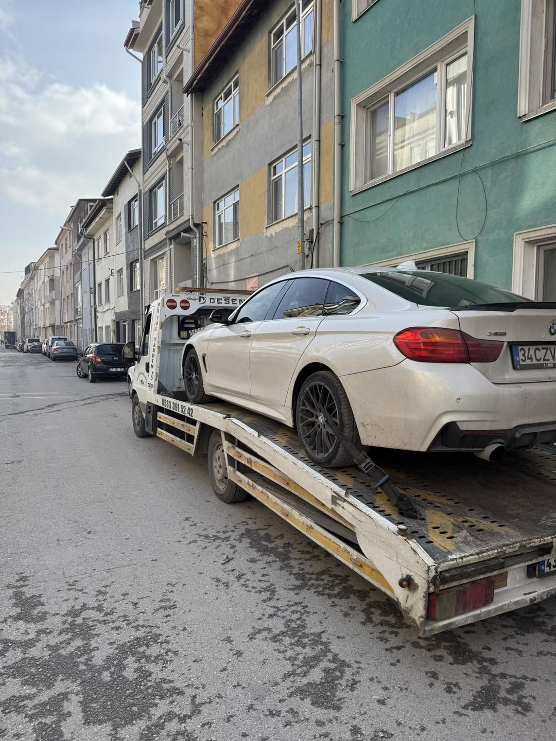 Çekici hizmeti BMW